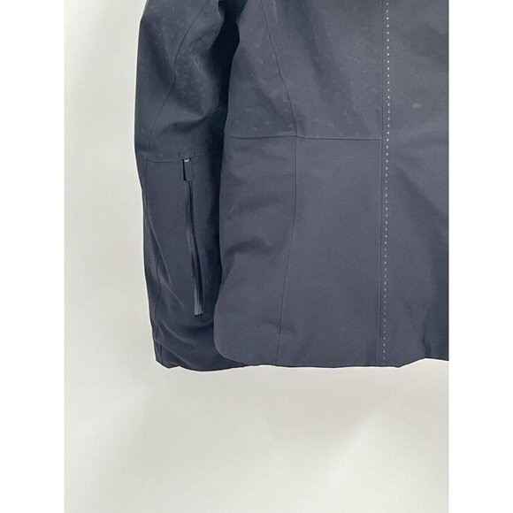 KJUS Evolve Jacket Black Hooded Fast II20 Winter Sz 42 XL Womens Ski Parka - Picture 5 of 7